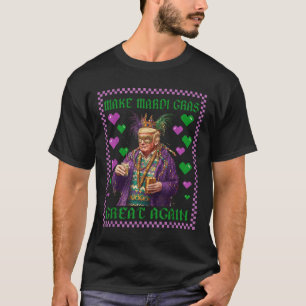 Camiseta Fleur del Festival Mardi Gras de Donald Trump dive