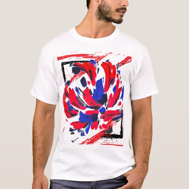 Camiseta Fleur éclatée (Anverso)