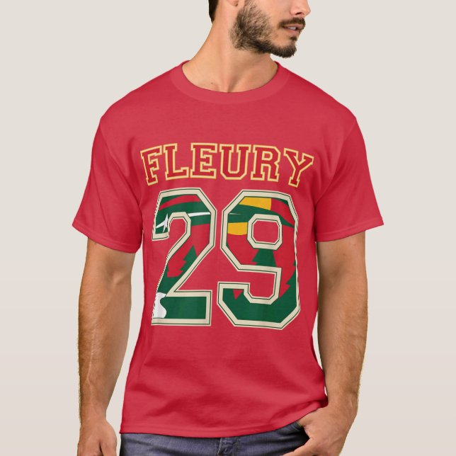 Camiseta FLEURY 29 Flor De Argolla Silvestre Minnesota Pro  (Anverso)