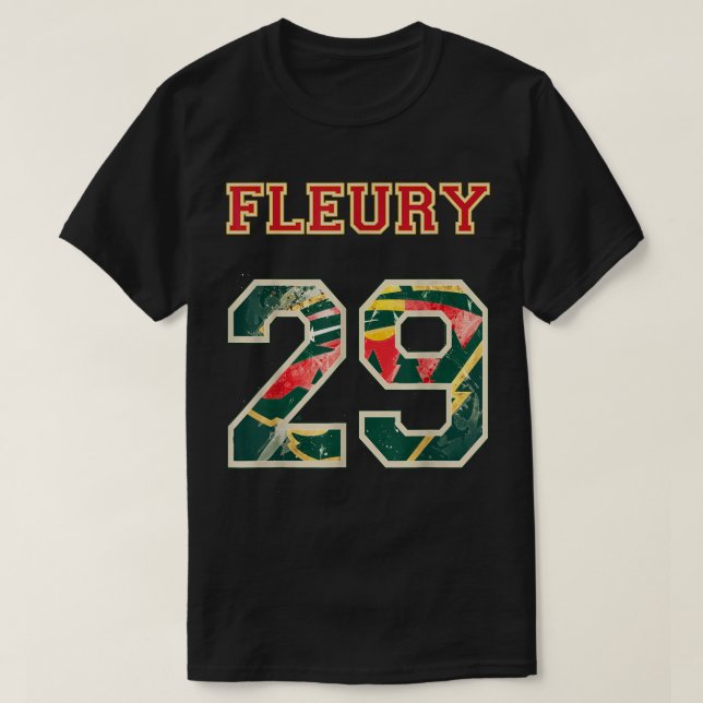 Camiseta FLEURY 29 Flor De Argolla Silvestre Minnesota Pro  (Diseño del anverso)
