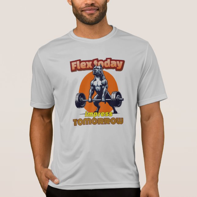 Camiseta "Flex Today, Impress Tomorrow" (Anverso)