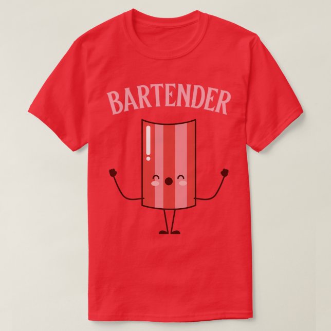 Camiseta Flexación de barman (Diseño del anverso)