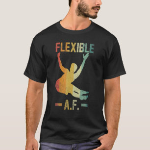 Camiseta Flexible a f Capoeira Dancing Sport Retro Vintage