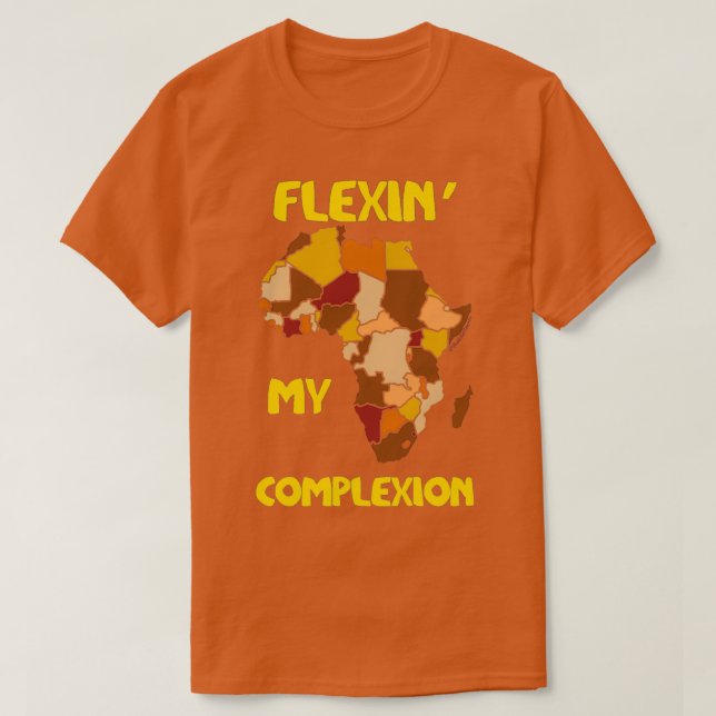 Camiseta Flexin My Complexion (Diseño del anverso)