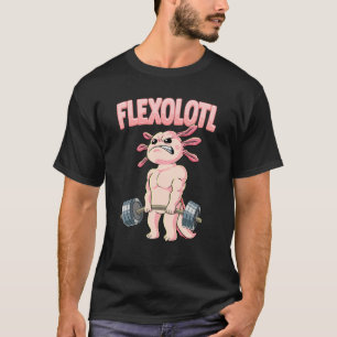 Camiseta Flexolotl Axolotl Gym Bodybuilding
