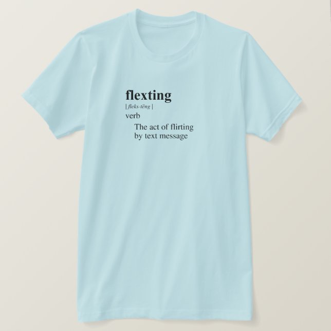 CAMISETA FLEXTING (Anverso del diseño)