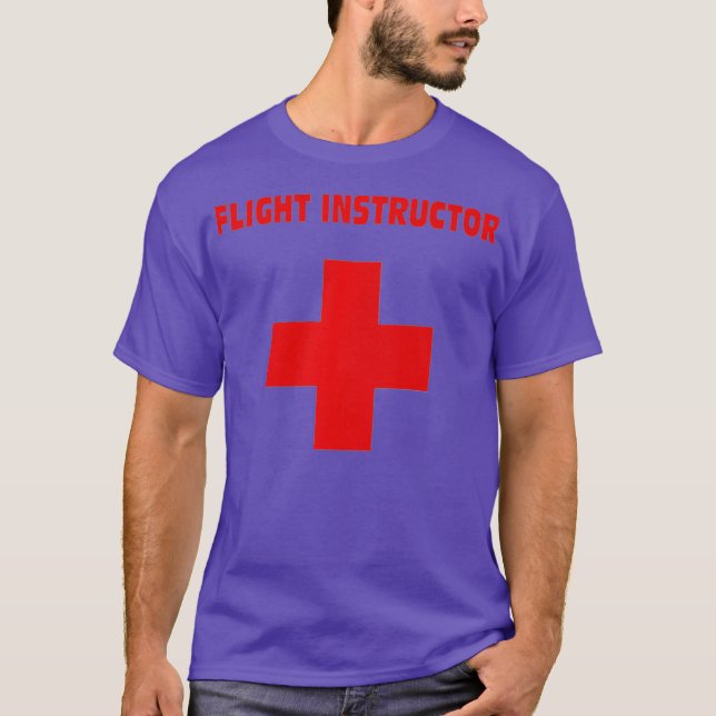 Camiseta Flight Instructor Lifeguard Premium (Anverso)