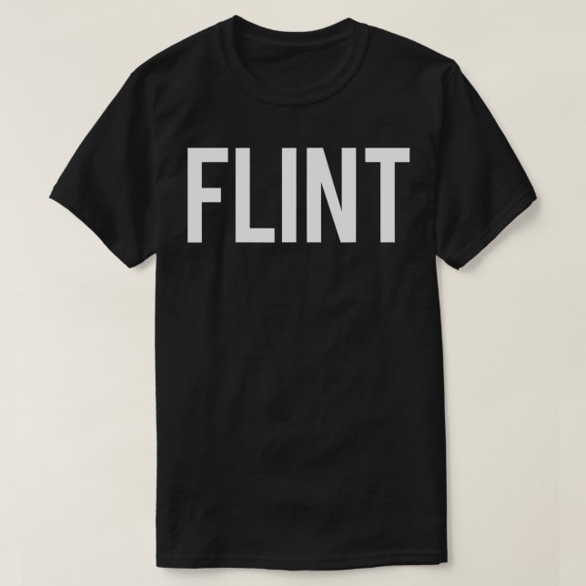 Camiseta Flint Guay Michigan Hincha de la ciudad de Michiga (Diseño del anverso)