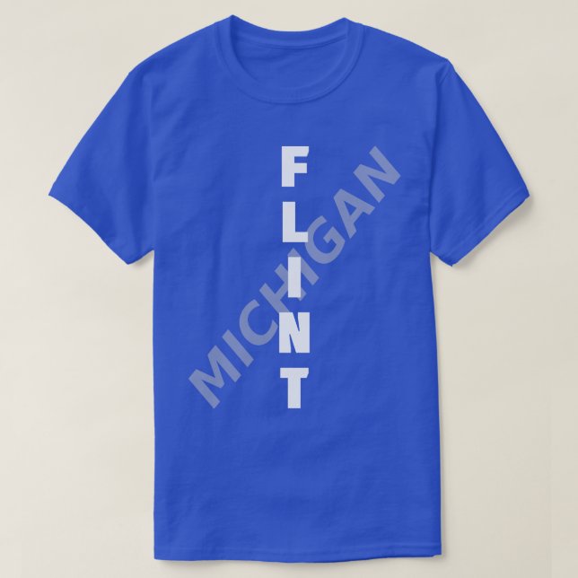 Camiseta Flint Michigan (Diseño del anverso)