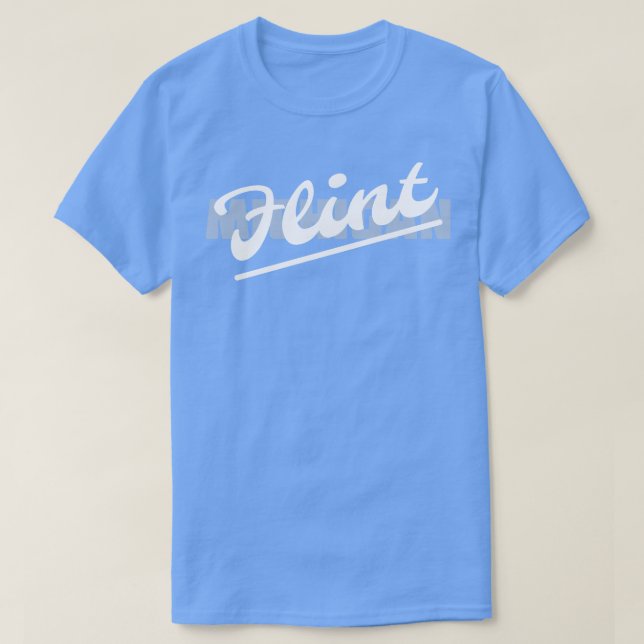 Camiseta Flint Michigan 13 (Diseño del anverso)
