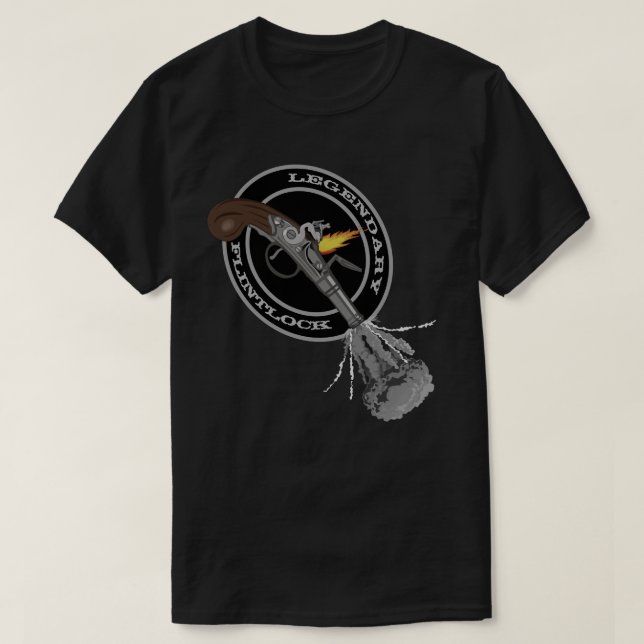 Camiseta Flintlock legendario (Diseño del anverso)