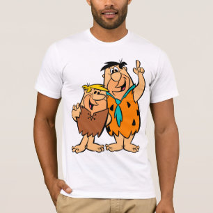 Camiseta Flintstone de los escombros y de Fred de Barney
