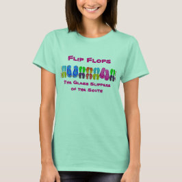 Camiseta Flip-flop divertido