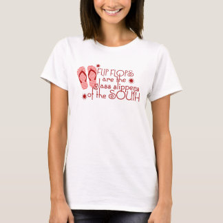 Camiseta Flip Flop son las zapatillas de vidrio del sur