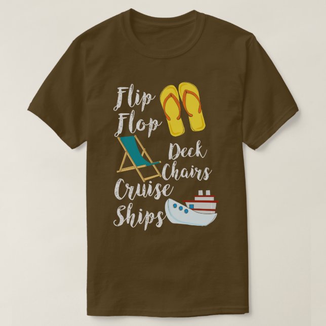 Camiseta Flip Flops (Diseño del anverso)