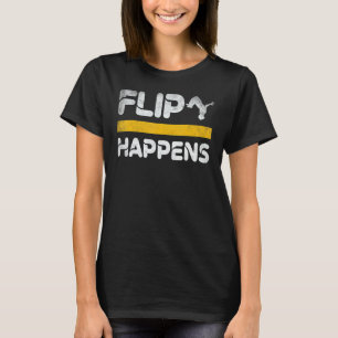 Camiseta Flip Happens Parkour Parcour Freerunning