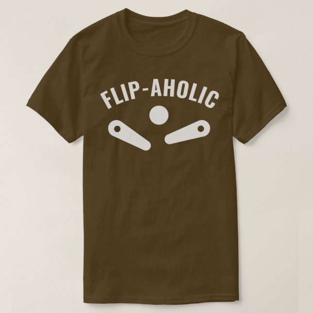 Camiseta Flip Pinball Machines Arcade juego divertido (Diseño del anverso)