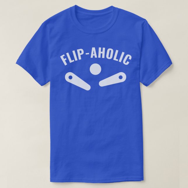 Camiseta Flip Pinball Machines Arcade juego divertido (Diseño del anverso)