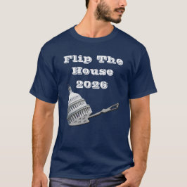 Camiseta Flip The House Vote Blue 2026