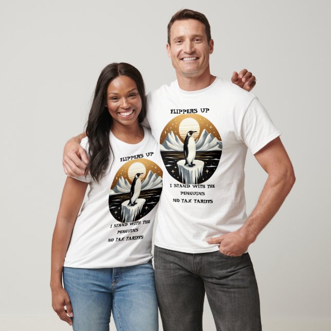 Camiseta Flippers NINGUNA TARIFA IMPOSITIVA (Unisexo)