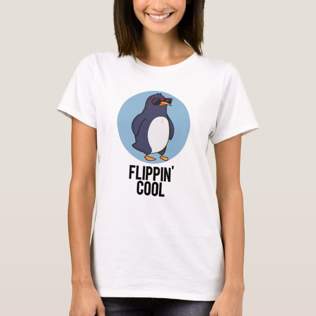 Camiseta Flippin Guay Funny Penguin Pun (Anverso)