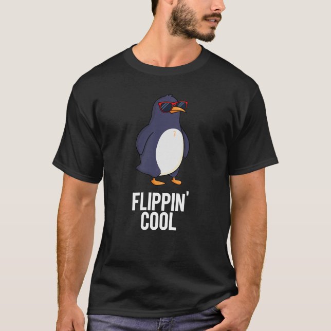 Camiseta Flippin Guay Funny Penguin Pun (Anverso)