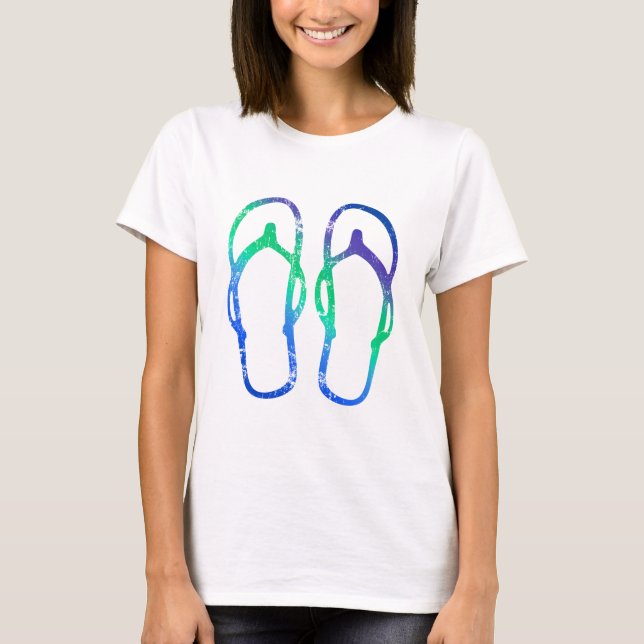 Camiseta Flips-flopes (Anverso)