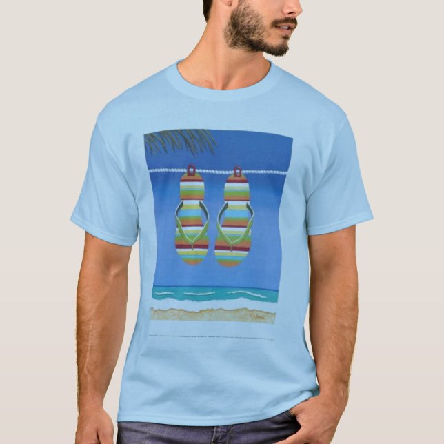 Camiseta flips-flopes (Anverso)