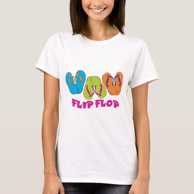 Camiseta Flips-flopes (Anverso)