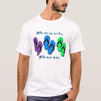 Camiseta Flips-flopes del vago de la playa