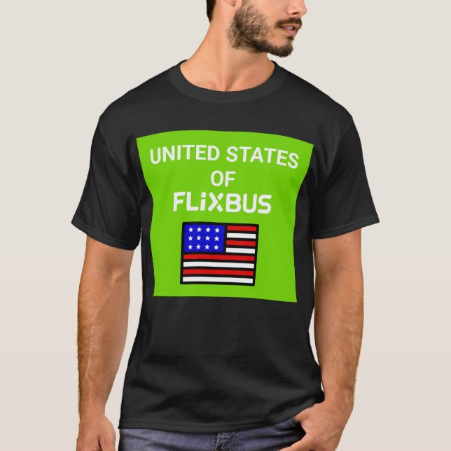 Camiseta Flixbus T-Shirt (Anverso)