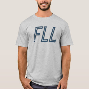 Camiseta FLL Fort Lauderdale Airport Code - Negrita Florida