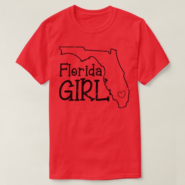Camiseta Flo Grown Women Chicas de Florida (Diseño del anverso)
