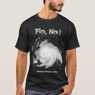 Camiseta ¡Flo, no! Huracán Florencia 2018
