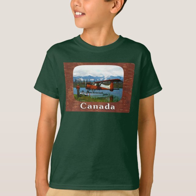 Camiseta Floatplane De Havilland Beaver (Anverso)
