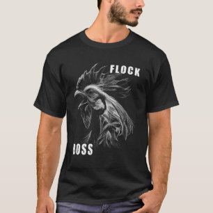 Camiseta Flock Boss flock Boss Huhn Love Roosters 5