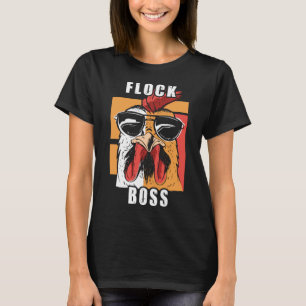 Camiseta Flock Boss rebaño Huhn Love Roosters 2