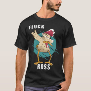 Camiseta Flock Boss rebaño Huhn Love Roosters 6