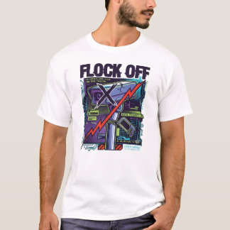 Camiseta Flock Off Privacy | Anti Vigilancia
