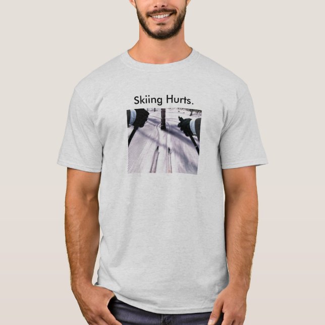 Camiseta floja de esquí (Anverso)