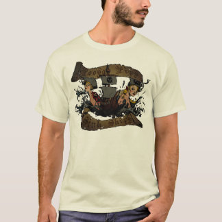 Camiseta floja de las naves del fregadero de los