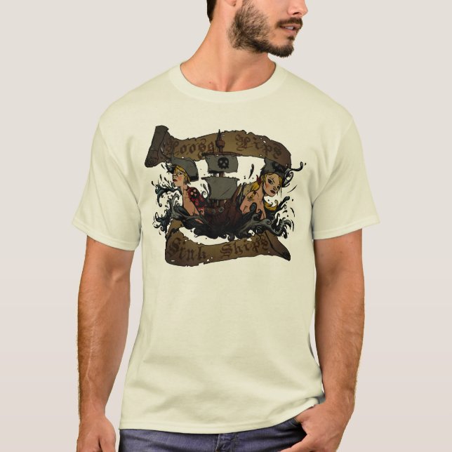 Camiseta floja de las naves del fregadero de los (Anverso)