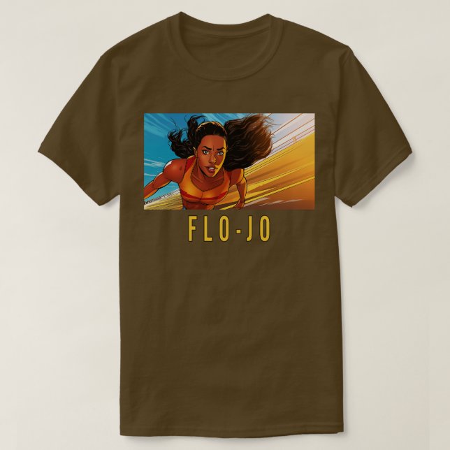Camiseta FloJo Florence Griffith Joyner (Diseño del anverso)