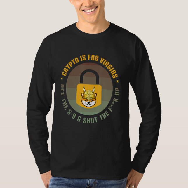 Camiseta Floki Inu Meme Cryptocurrency Crypto (Anverso)