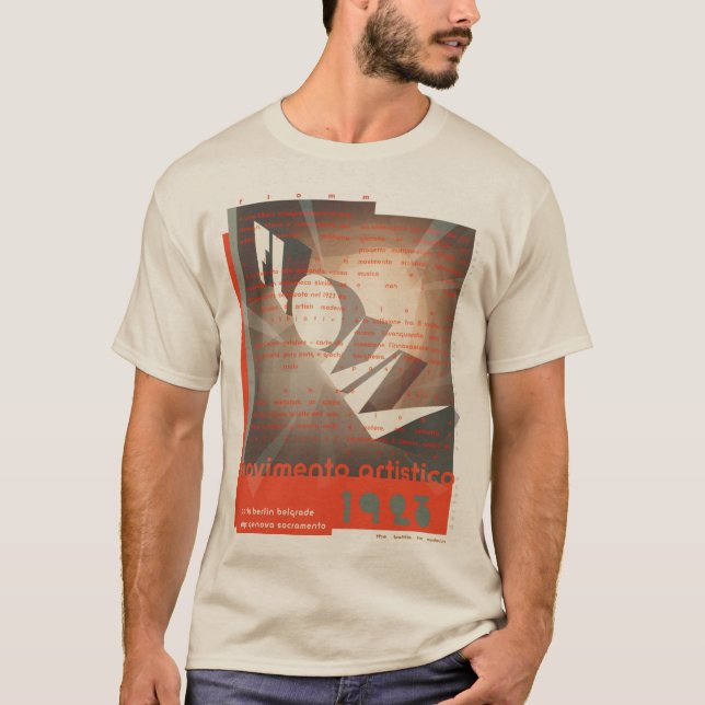 Camiseta FLomm movimento artistico (Anverso)