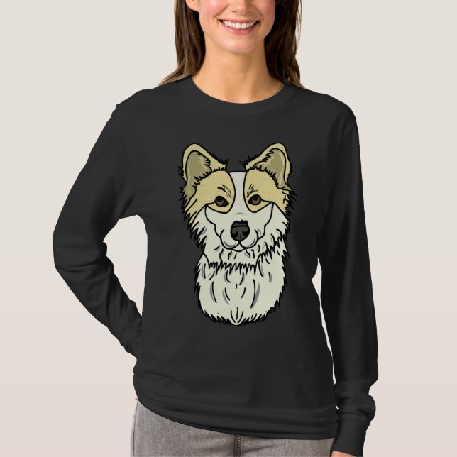 Camiseta Floofy My Fluffy Corgi (Anverso)
