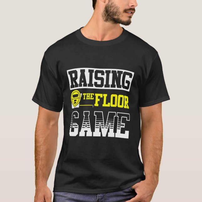 Camiseta Flooring Installer For Prossional Installer Carpet (Anverso)