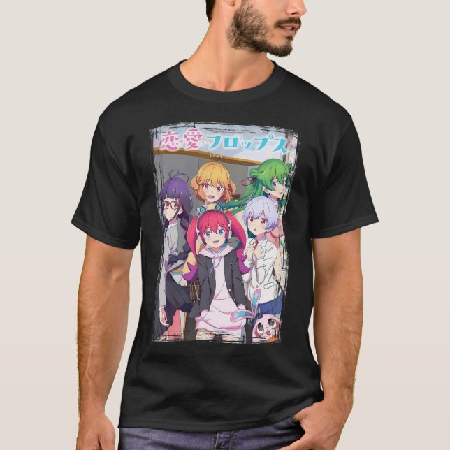 Camiseta Flops de amor - Kawaii Anime (Anverso)