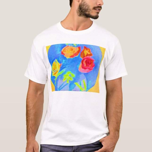 Camiseta flor (Anverso)