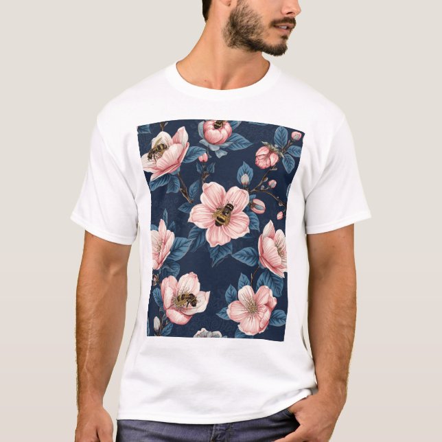 Camiseta flor (Anverso)